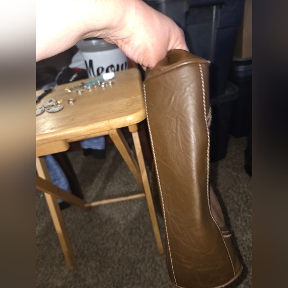 Rosetti Brown Womens  Bag with Leather-like Finish and Structured Design - Picture 9 of 11